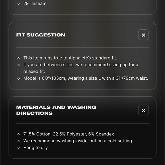 Alphalete Men’s ELMTS Cuffed Jogger Size XL and XXL - Navy - Picture 5 of 5